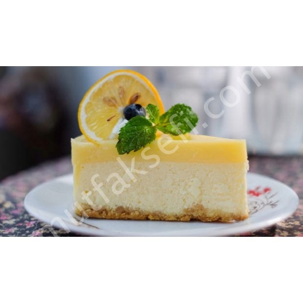 Limonlu cheesecake